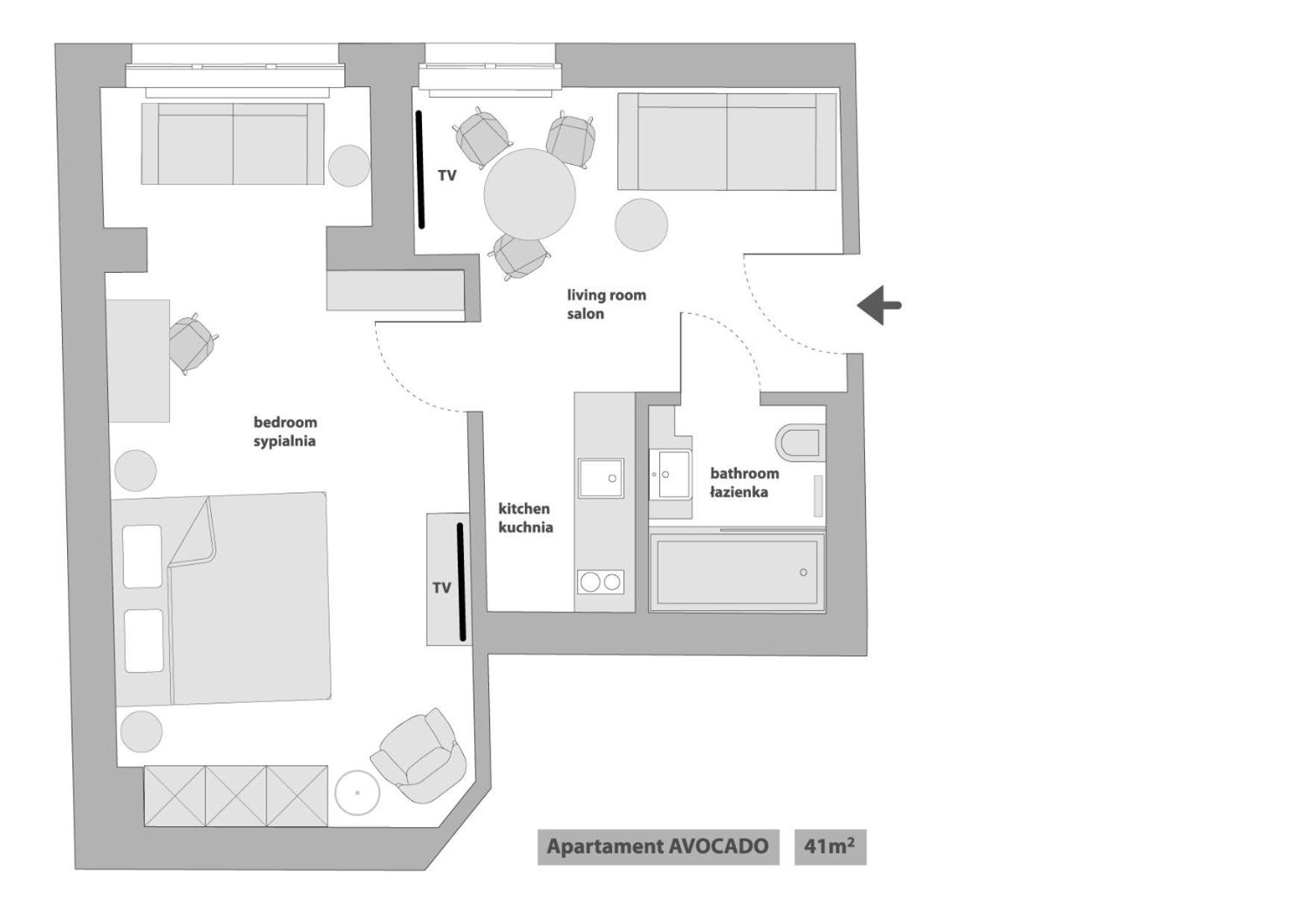 Sanhaus Apartments - Chopina 13 - Apartamenty W Centrum, 5 Minut Od Plazy I Deptaka Sopot Room photo